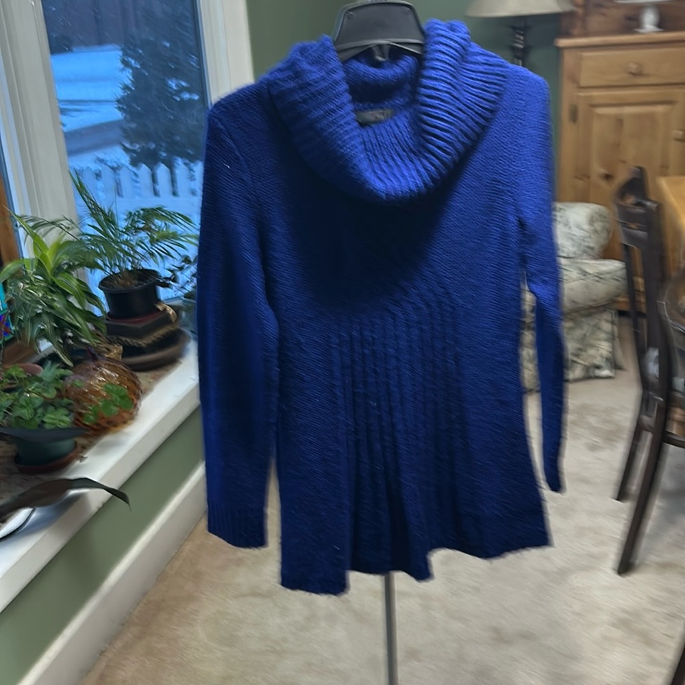 889.   Royal blue Style and Co sweater